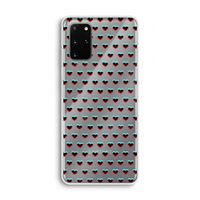Hartjes: Samsung Galaxy S20 Plus Transparant Hoesje