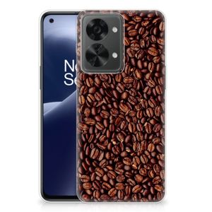 OnePlus Nord 2T Siliconen Case Koffiebonen