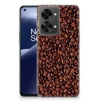 OnePlus Nord 2T Siliconen Case Koffiebonen - thumbnail