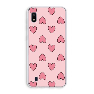 Ondersteboven verliefd: Samsung Galaxy A10 Transparant Hoesje