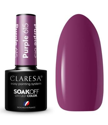 Claresa uv/led gellak 5ml purple 615 quiet forest