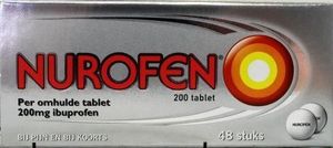 Ibuprofen omhulde tabletten 200mg