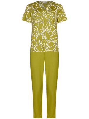 Duurzame pyjama groene flora