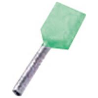 Intercable 180732 Dubbele adereindhulzen Deels geïsoleerd Turquoise 1 stuk(s)