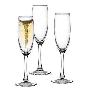 Uniglass Champagneglazen Elixir - 6x stuks - prosecco / cava glazen - 190 ml