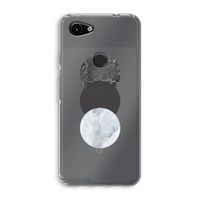 Marmeren cirkels: Google Pixel 3a Transparant Hoesje