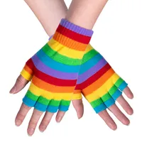 Vingerloze Handschoenen Regenboog - thumbnail