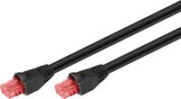 goobay Patchkabel Cat.6 U/UTP, Outdoor kabel 10 meter - thumbnail