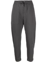 Brunello Cucinelli pantalon de jogging court - Gris