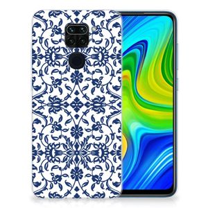 Xiaomi Redmi Note9 TPU Case Flower Blue