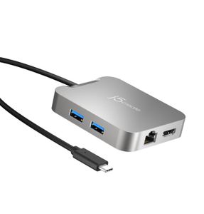 j5create JCD391-N USB-C mini-dockingstation USB-C Power Delivery