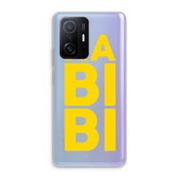 Habibi Blue: Xiaomi 11T Transparant Hoesje