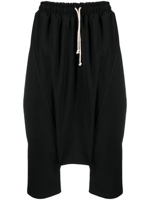 Alchemy pantalon crop à coupe sarouel - Noir