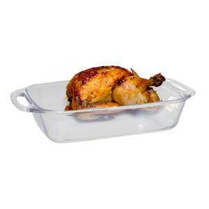 Marinex Ovenschaal van borosilicaat glas - rechthoek - 2.1 Liter - 32 x 17 x 7 cm - serveerschaal