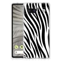Google Pixel 7A | TPU Hoesje | Zebra