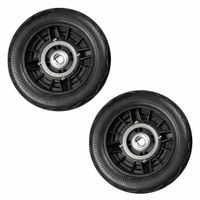 Massieve achterwielen voor JoyRider en SplitRider rolstoel (2 stuks) | e-Ability | Uitwisselbaar | Zwart | e-Aa0022