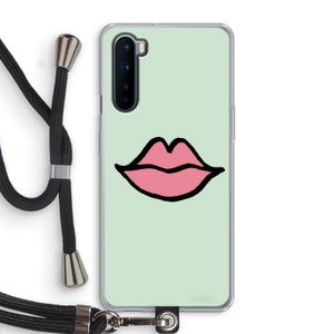 Kusje: OnePlus Nord Transparant Hoesje met koord