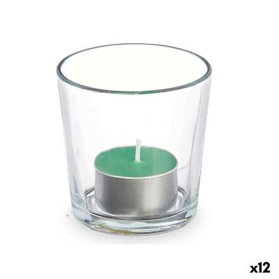 Geurkaars Acorde Bamboe Glas (12 Stuks)