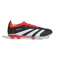 adidas Predator Pro Gras Voetbalschoenen (FG) Zwart Wit Felrood