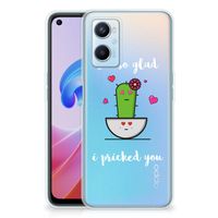 OPPO A96 | OPPO A76 Telefoonhoesje met Naam Cactus Glad