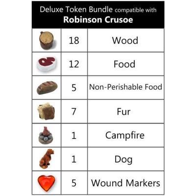 Robinson Crusoe Deluxe Tokens Bundle