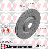 Remschijf Coat Z 400368420