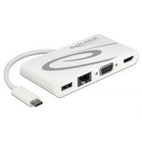 DeLOCK DeLOCK USB-C 3.1 > HDMI + VGA + LAN + USB - thumbnail