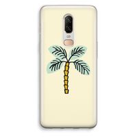 Palmboom: OnePlus 6 Transparant Hoesje