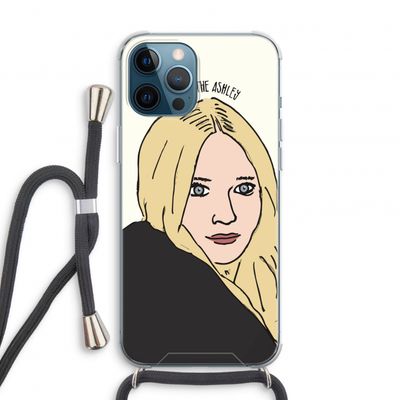 Ashley: iPhone 12 Pro Transparant Hoesje met koord