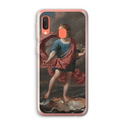 Soap Bubbles: Samsung Galaxy A20e Transparant Hoesje