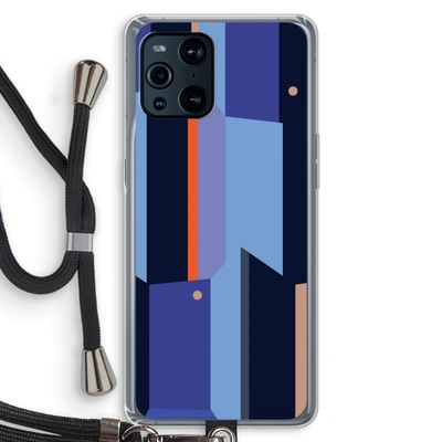 Gestalte 3: Oppo Find X3 Pro Transparant Hoesje met koord