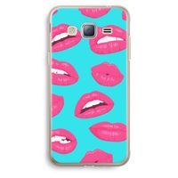 Bite my lip: Samsung Galaxy J3 (2016) Transparant Hoesje
