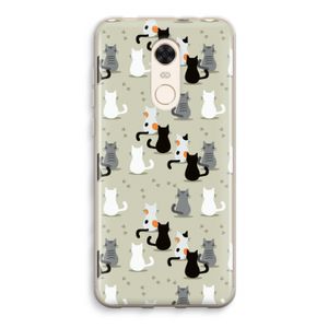 Katten: Xiaomi Redmi 5 Transparant Hoesje