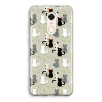 Katten: Xiaomi Redmi 5 Transparant Hoesje