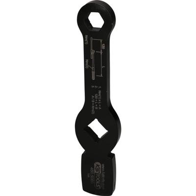 KS Tools 460.5061 3/4 slag-zeskant-sleutel met 2 slagvlakken, 30 mm