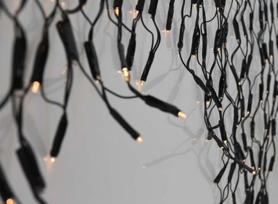 Luksus - Net kerstverlichting - 3 meter lang x 60 cm hoog - warm wit