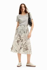 Midirok teksten - WHITE - S