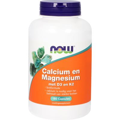 Calcium en Magnesium met D3 en K2 Calcium en Magnesium met D3 en K2