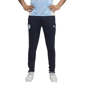 PUMA Manchester City Trainingsbroek 2025-2026 Donkerblauw Wit