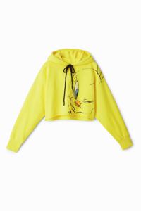 Cropped sweater Tweety - YELLOW - L