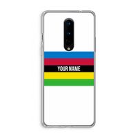 WK Wielrennen: OnePlus 8 Transparant Hoesje