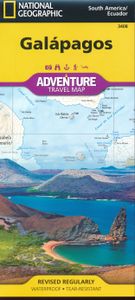 Wegenkaart - landkaart 3408 Adventure Map Galapagos eilanden | Nationa