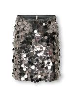 Kids ONLY winter rok meisjes - grijs - KogJadel - pailletten Kids ONLY winter rok meisjes - grijs - KogJadel - pailletten