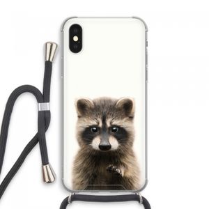 Rocco: iPhone XS Max Transparant Hoesje met koord