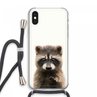 Rocco: iPhone XS Max Transparant Hoesje met koord