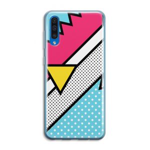 Pop Art #3: Samsung Galaxy A50 Transparant Hoesje