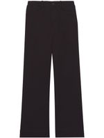 Proenza Schouler White Label pantalon ample court en serge - Noir - thumbnail