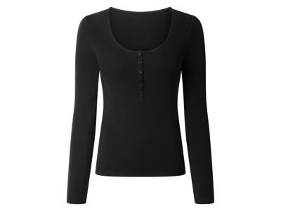 esmara Dames longsleeve (Zwart, L (44/46))