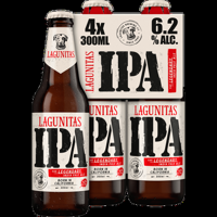 Lagunitas IPA Flessen 4 x 300 ml bij Jumbo