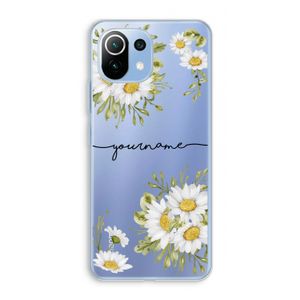 Daisies: Xiaomi Mi 11 Lite Transparant Hoesje